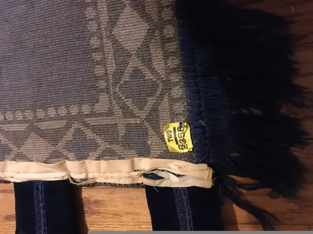 Large vintage velvet wall tapestry art hanging rug in Home Décor & Accents in London - Image 6