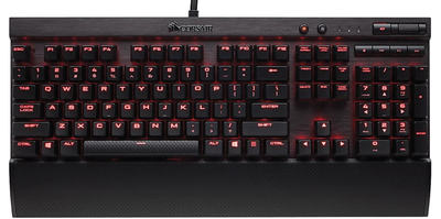 Corsair Lux Keyboard Mechanical Cosmetic condition: 8/10 Keyboard only (no palm rest) Smoke free pet...