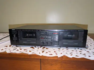 Vintage Yamaha K-30 Double Cassette Deck - Dolby B/C Noise Reduc, View more