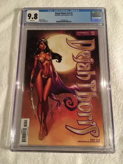 DEJAH THORIS # 1 - CGC 9.8 (White Pages, J.S. Campbell VARIANT), View more
