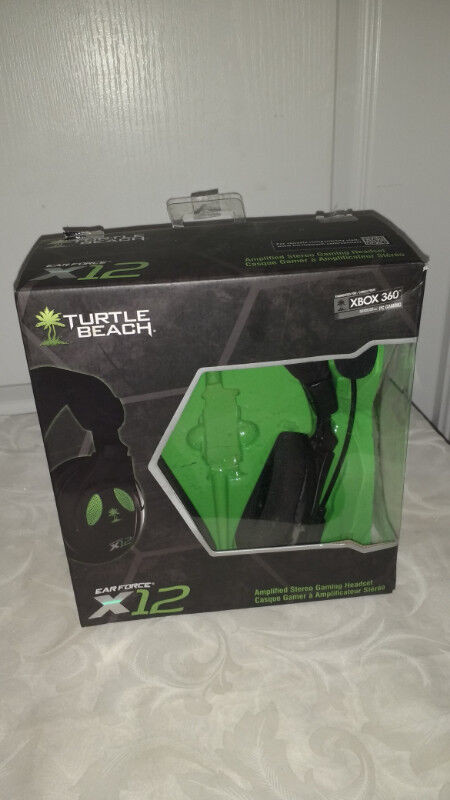unique treasures house, turtle beach X box 360 gaming headset in XBOX 360 in Barrie