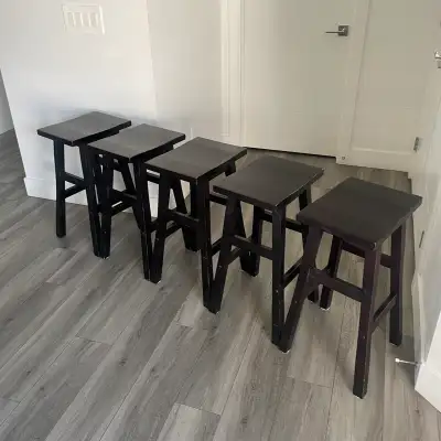 5 Bar Stools, View more