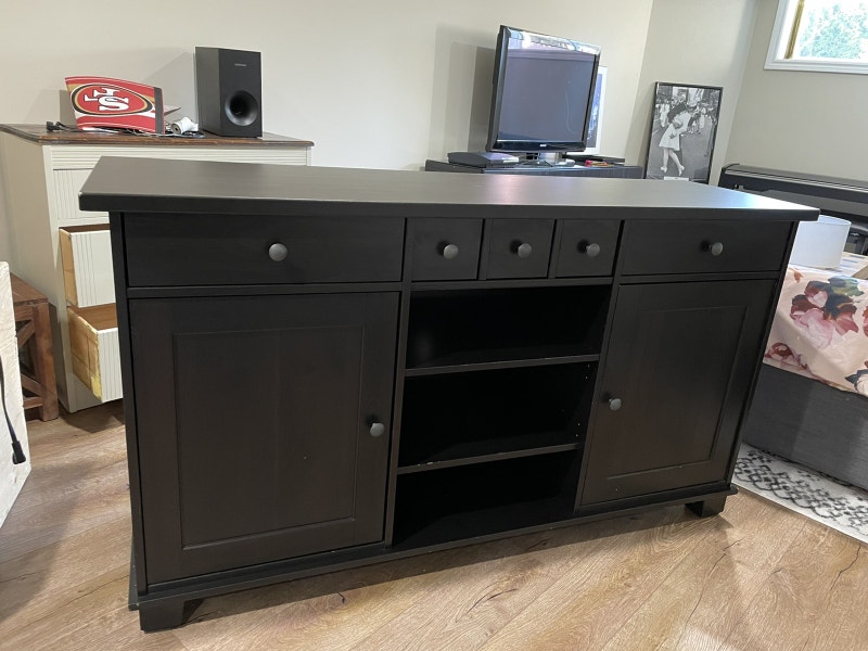 Ikea Hemnes Side Board/display Hutches & Display Ottawa Kijiji