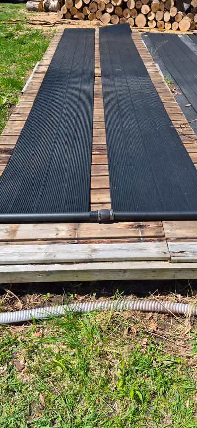 Solar heating panels for above ground pool, View more