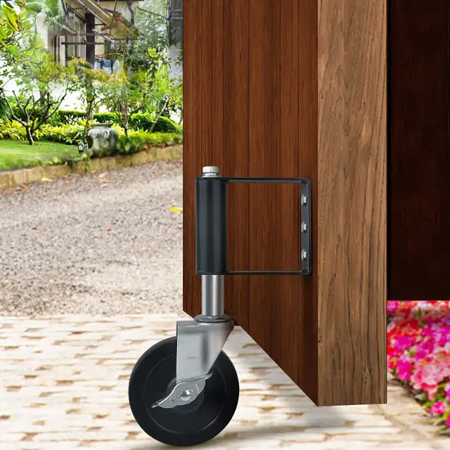 Ronlap Gate Wheels for Wooden Gate, 220 Lbs Capacity, 2 Pack in Garage Doors & Openers in City of Montréal - Image 5