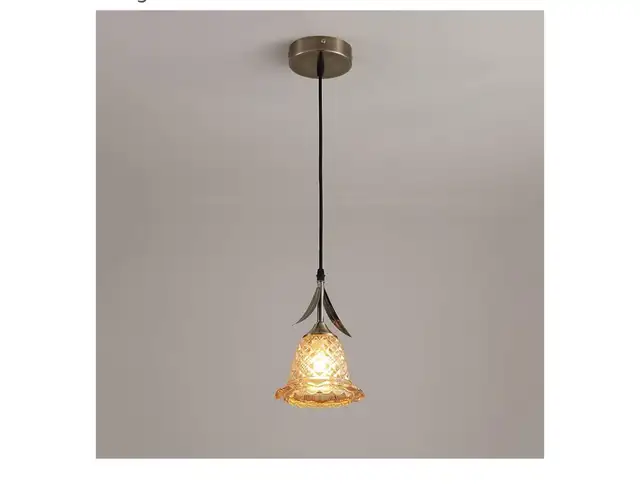 Light Fixture Vintage Industrial Flower Ceiling Hanging Lamp. in Indoor Lighting & Fans in City of Toronto - Image 3