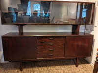 Mid Century Buffet and Hutch