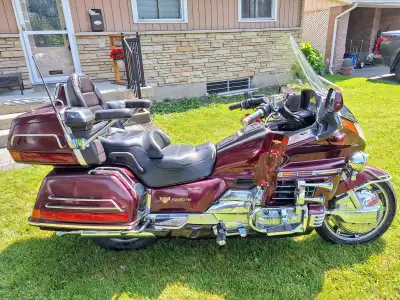 Loaded 1989 Honda Gold Wing GL 1500 with matching Bushtec trailer. Lots of accessories. Rides like a...