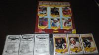 série Durivage Hockey 1992-1993 complet avec album