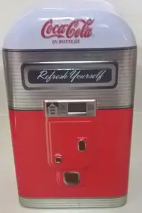 Vintage  Coca-Cola "Refresh Yourself" Vending Machine Tin