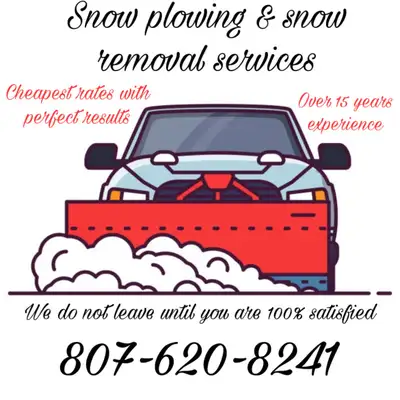 Lappe & Thunder Bay snow plowing/ snow removal services, View more