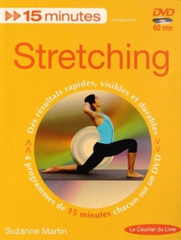 Livre et DVD Stretching de Suzanne Martin