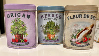 Esprit Provence - Large Tins of Herbs, Salt from Provence
