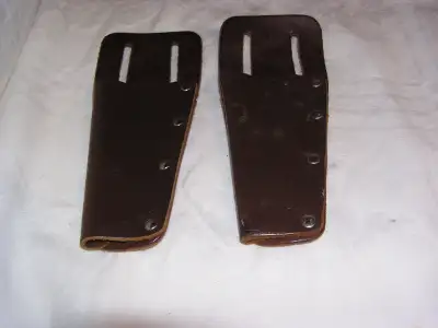 Leather tool belt holder. Eye Mask, Goggles, View more