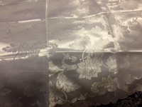 silk table cloth