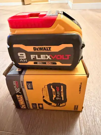 DEWALT 20V/60V MAX FLEXVOLT 9 AH Battery, View more