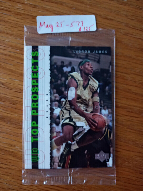 Lebron James 2003-04 Upper Deck Top Prospects Promo's P1 P2 & P3 in Arts & Collectibles in St. Catharines