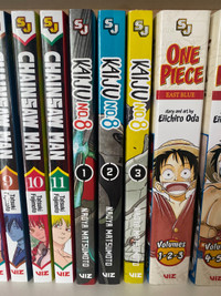 Kaiju No. 8 Vol. 1-3 Manga
