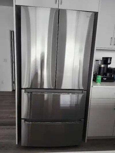 33 " 18 cu ft Counter Depth French Door Refrigerator , View more