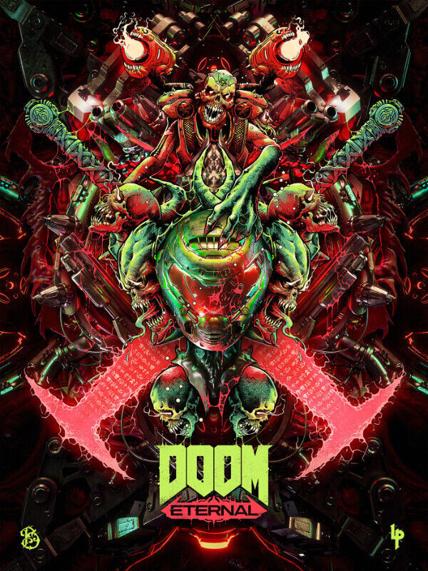 Doom Eternal Lithograph 1 of 600 in Arts & Collectibles in Saskatoon