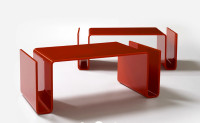 *Very Good++* Poltranova "T01" Low Table by Superstudio in Italy