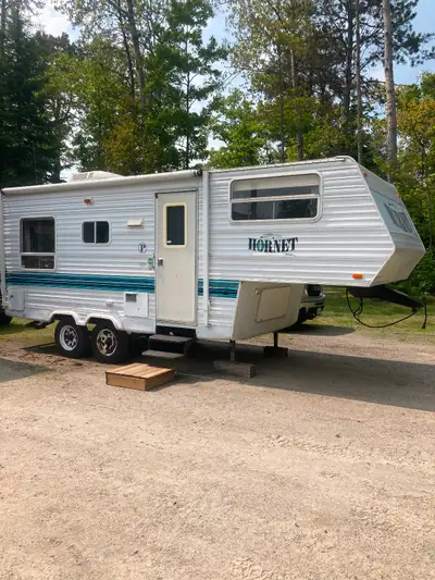 Excellent condition. Everything seems to work as it should. Minor leak in rear corner. Awning is sho...