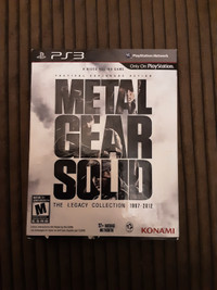 Metal Gear Solid: The Legacy Collection (PlayStation 3, 2013) PS