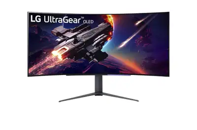 45" LG Ultragear curved OLED gaming monitor sale/trade, View more