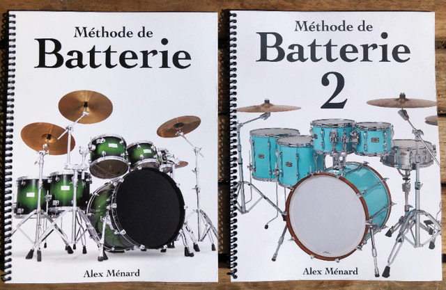 Méthode de Batterie Alex Ménard / Drum Method dans Percussions  à Ville de Montréal - Image 2