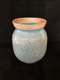 Beautiful Mid Century Studio Pottery Vase by Robert L. Morgan