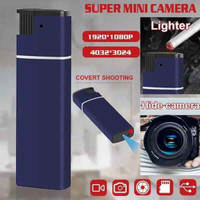 Lighter Camera HD Briquet Detecton mouvement Night Vision