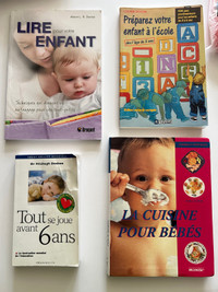 4 livres utiles pour nouveaux parents