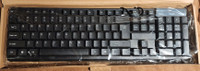 iMicro KB-US9813 104-Key Wired USB Keyboard
