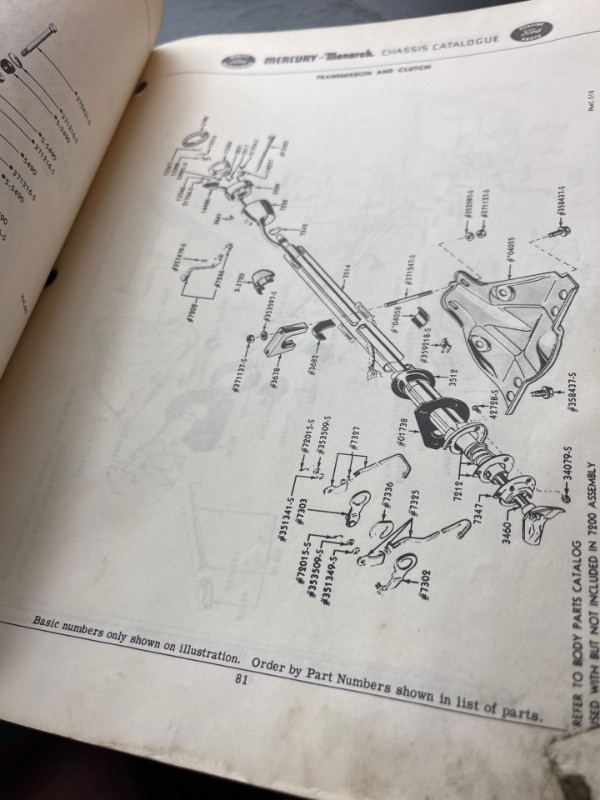 1959 MERCURY MONARCH CHASSIS PARTS CATALOG # M1289 in Textbooks in Edmonton - Image 4