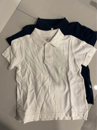 2 x GAP Kids Polo Style Tops - Size Small 6/7