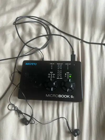 MOTU MicroBook IIc Audio Interface – AS-IS, View more