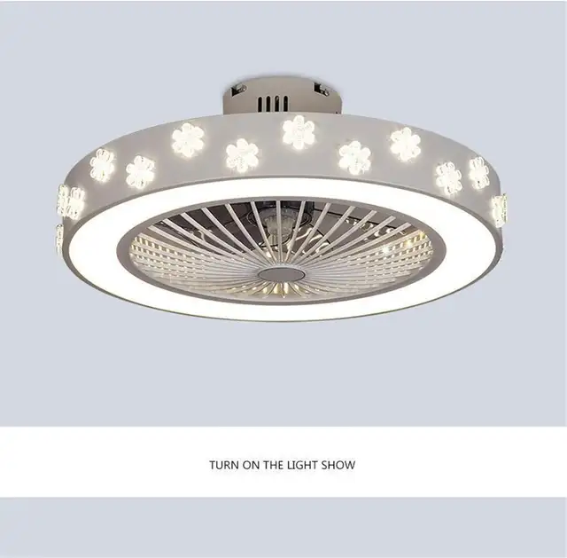 Modern Ceiling Fan with LED Light & Remote Control – Flush Mount in Indoor Lighting & Fans in Mississauga / Peel Region - Image 7