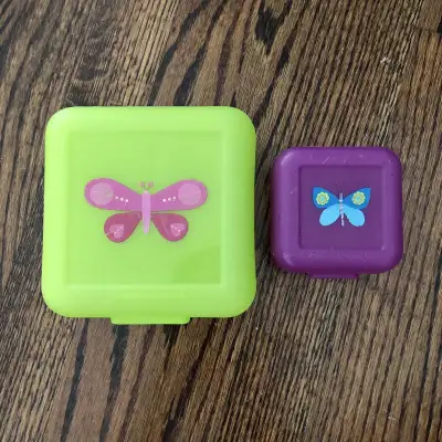 Crocodile Creek Butterfly Sandwich & Snack Container Set , View more