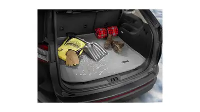 WeatherTech Cargo Liner for BMW iX. weathertech liner digitally designed to fit an iX vehicle and fe...