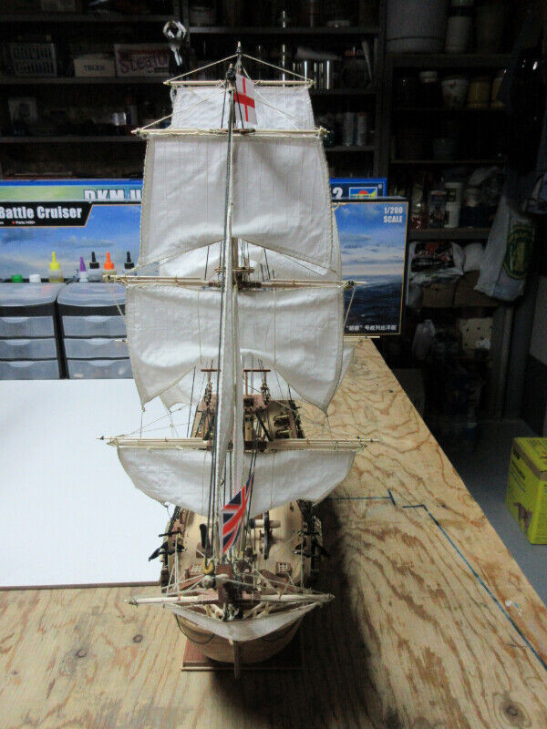 Voilier HMS Bounty modèle réduit  en bois dans Loisirs et artisanat  à Laval/Rive Nord - Image 2
