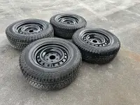 KUMHO Road Venture AT51Truck Tires & Steel Wheels. 17"