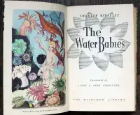 Vintage book c.1930 The Water Babies by Charles Kingsley