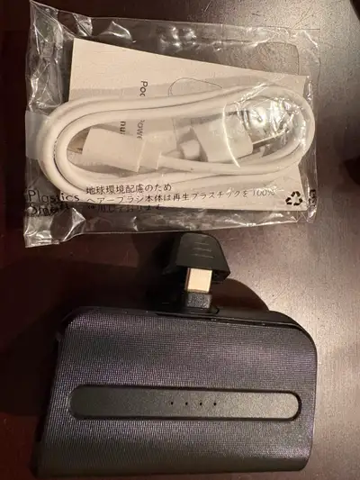Portable USB-C iphone Charger 6600mAh Small Power Bank, View more