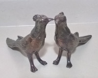 Vintage Silverplated Viking Pheasant Birds Salt Pepper Shakers