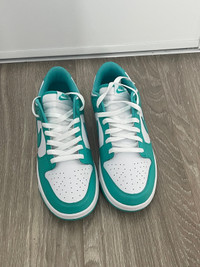 For sale brandnew DS Nike dunk low “Clear jade”Size 10.5 men