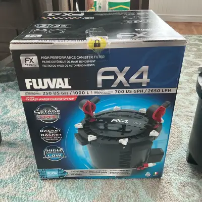Fluval FX 4 with Extra Media - As New Condition, View more