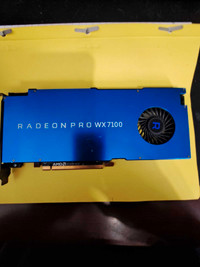 Radeon Pro WX 7100 8gb  DDR5