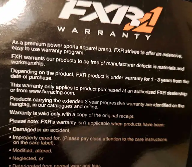 FXR snowpants - mens XL in Men's in Belleville - Image 11