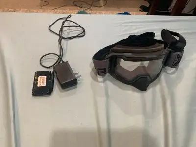 Pair of heated fxr goggles with battery pack and charger paid over $300 for them so getting a great...