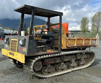 Morooka MST-700E Crawler Carrier with Dump Box, View more